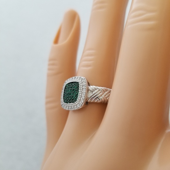 HOST PICK!!! 💚 Sterling Silver Green Spinel Ring - Picture 8 of 8